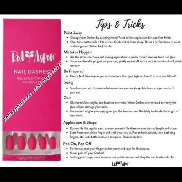 ☁️ Red Aspen Nail Dash: Hopes Daydreams Pop-on Manicure 💅 - Picture 10 of 17